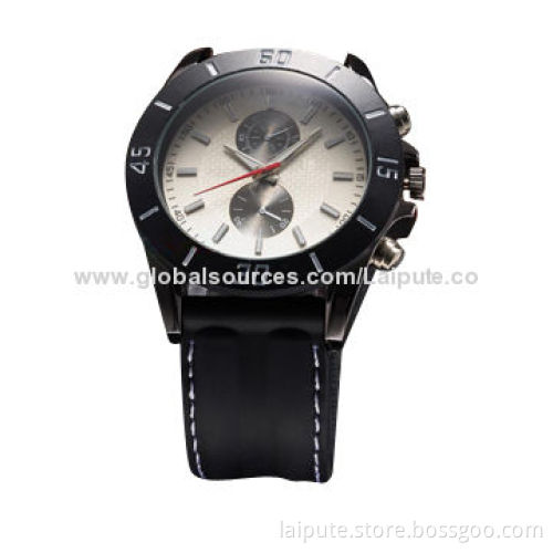 Big Case/Fashion Sports Silicone Watch with Move Bezel, Water-resistant StructureNew